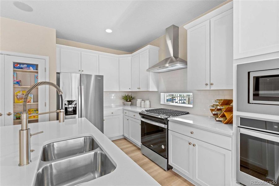 Furnished interior view inside a new home in , Aurora (Image 8).