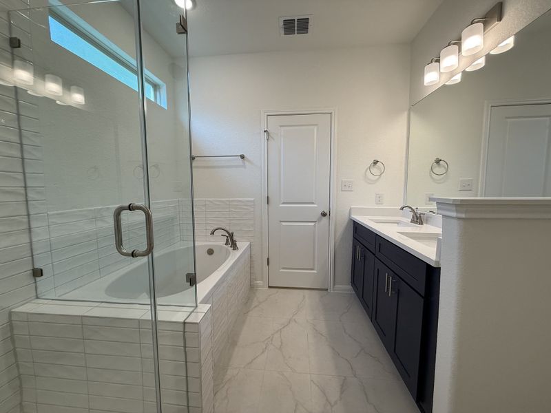 Furnished interior view inside a new home in The Hills of Bear Creek, Austin (Image 22).