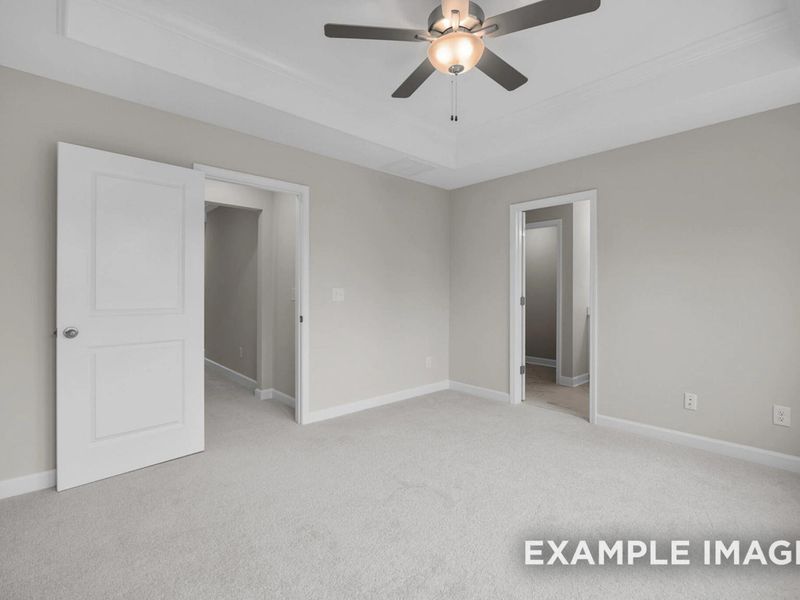 Spacious, unfurnished interior of a new home in Camden Park, Knightdale (Image 30).