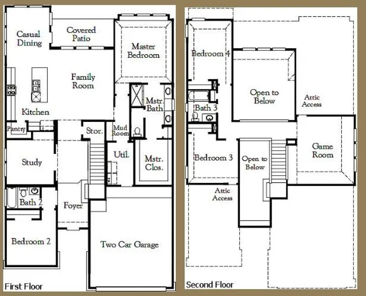 Floorplans - Representative Photo