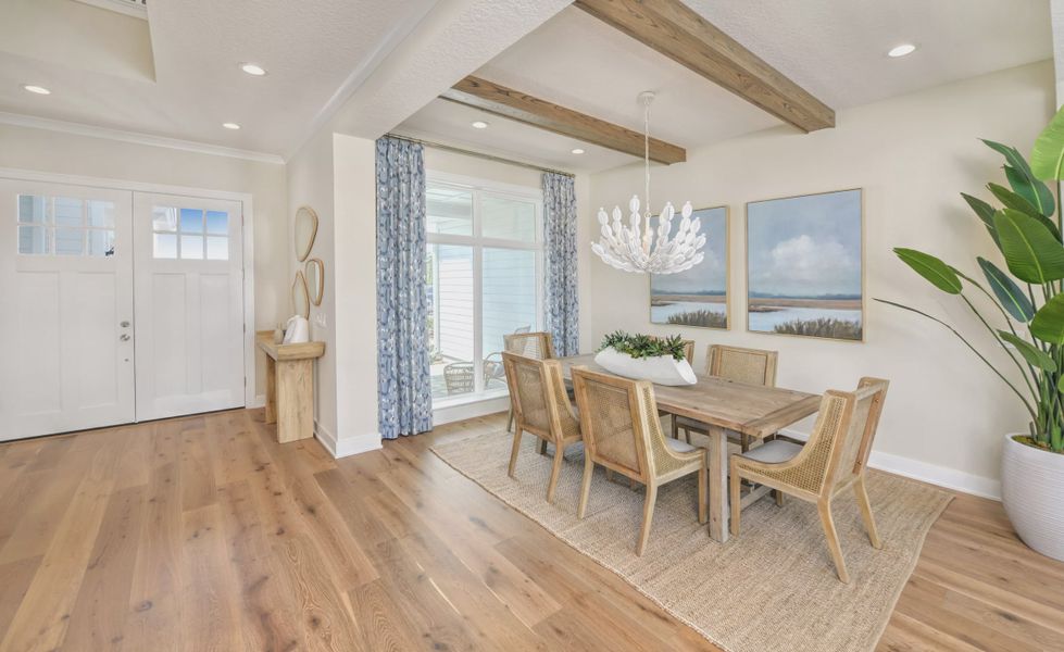 Furnished interior view inside a new home in Courtney Grove, St. Augustine (Image 46). Furnished interior view inside a new home in Courtney Grove, St. Augustine (Image 46).