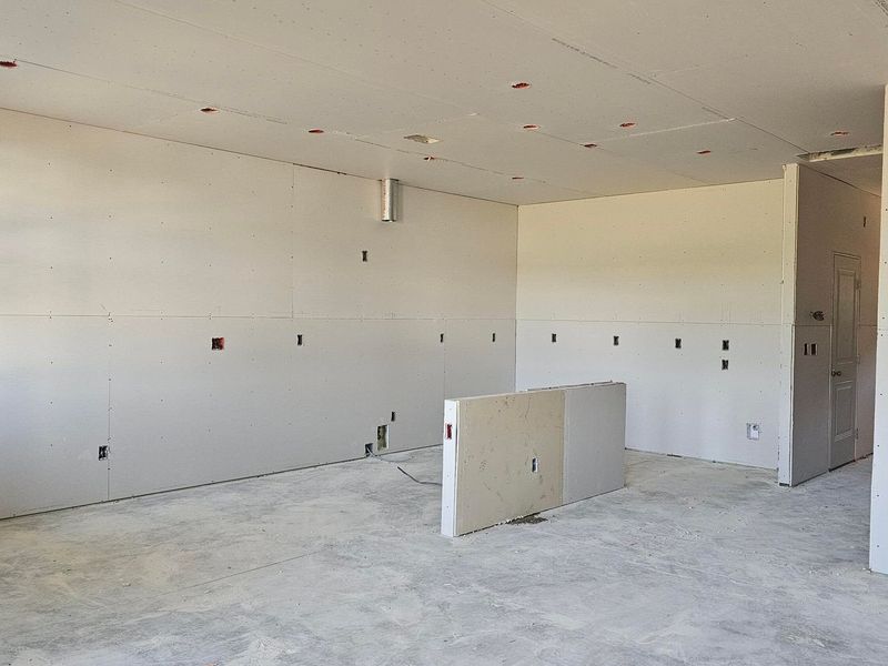 In-progress construction of a new home in Springvale, Fuquay Varina, NC (Image 37).
