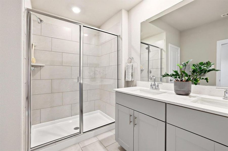 Furnished interior view inside a new home in Westmoor, Sherman (Image 15).