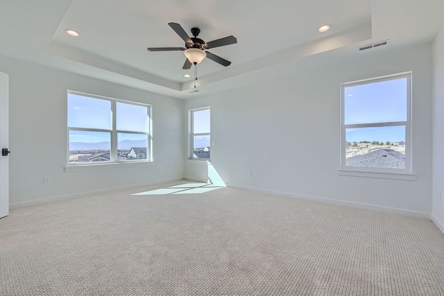 Plan C426 Main Bedroom Representative Photo