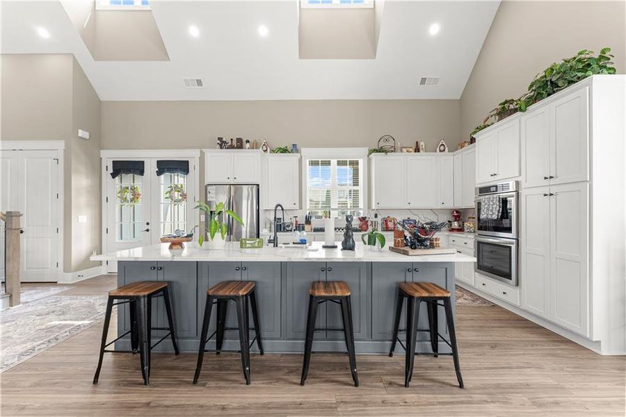 Furnished interior view inside a new home in , Dawsonville (Image 11).