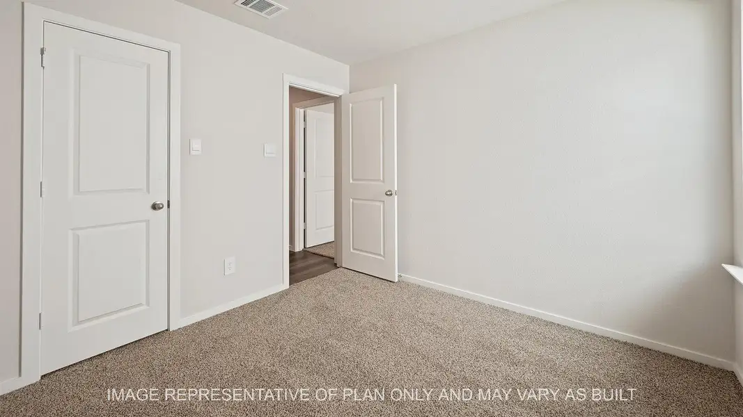 Spacious, unfurnished interior of a new home in Midtown Reserve, College Station (Image 10).