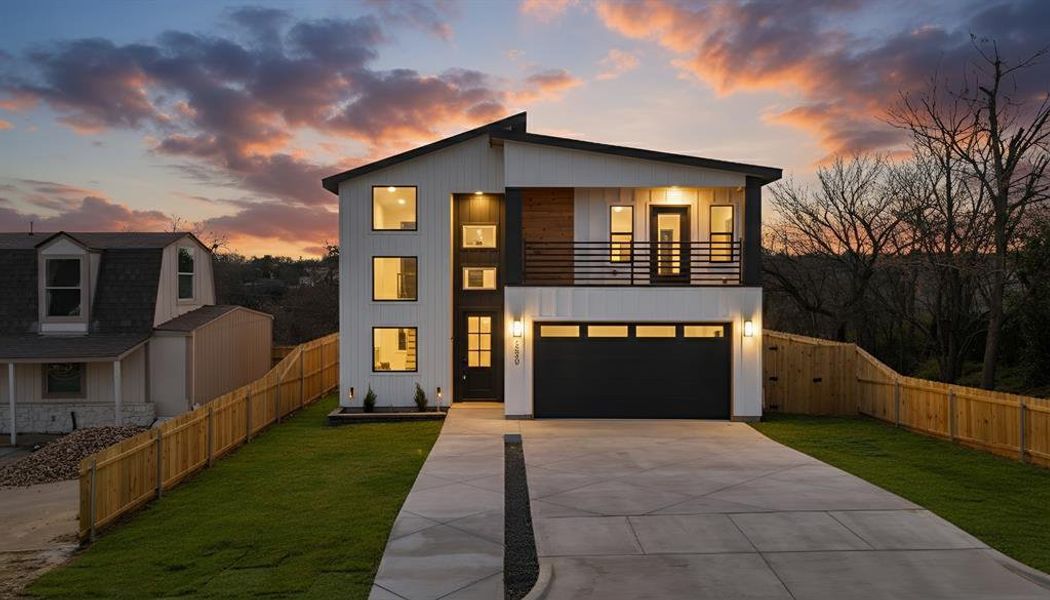 Front exterior of a new home in , Fort Worth, TX, highlighting curb appeal (Image 22).