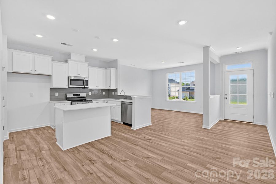 Furnished interior view inside a new home in The Vines, Charlotte (Image 4).