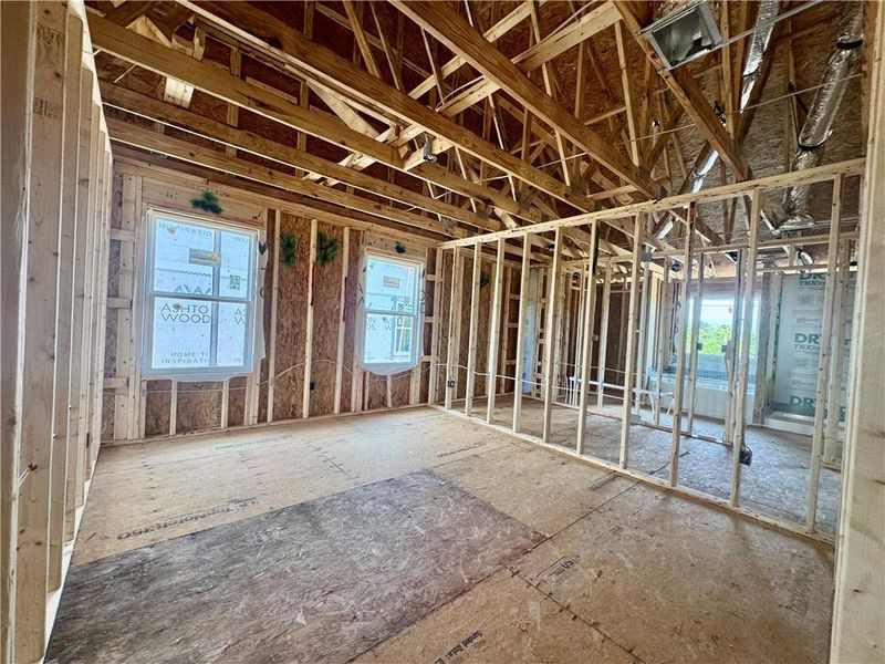 In-progress construction of a new home in Eastlyn Crossing, Flowery Branch, GA (Image 12). In-progress construction of a new home in Eastlyn Crossing, Flowery Branch, GA (Image 12).