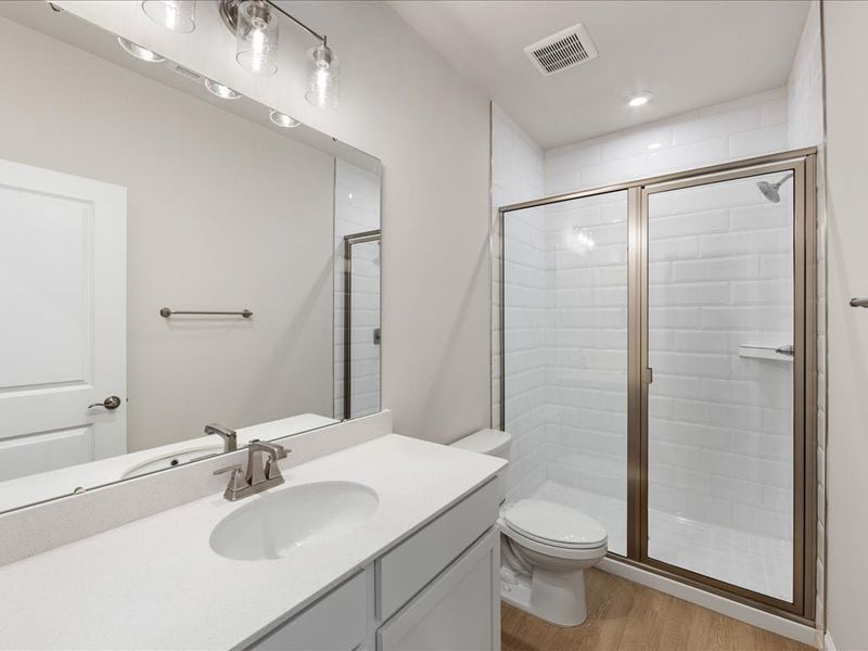 Furnished interior view inside a new home in Archer Row, Charlotte (Image 5).