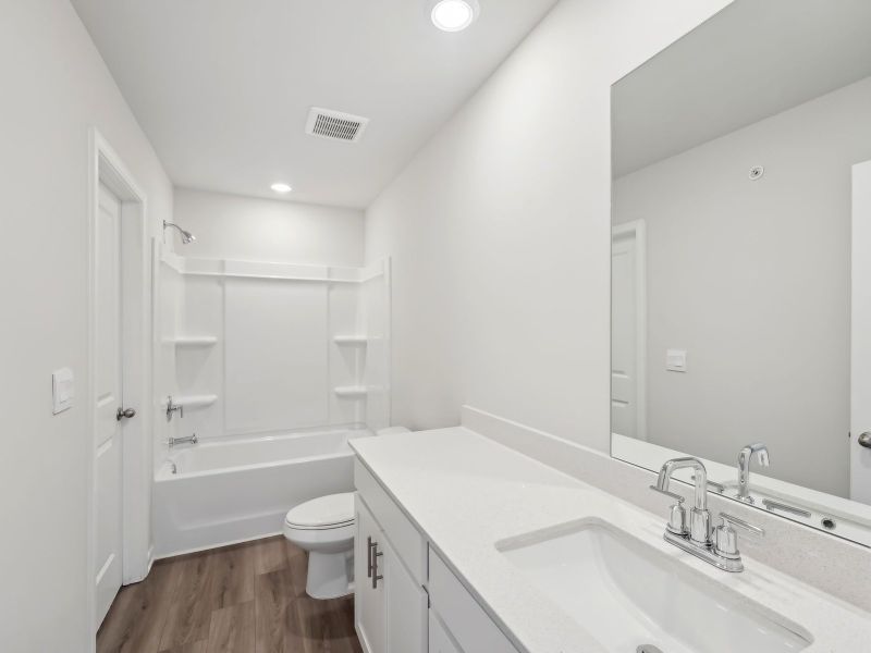 Furnished interior view inside a new home in Brooks Lake, Loganville (Image 8).