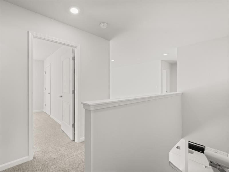 Spacious, unfurnished interior of a new home in Hamptons at Riverwood South, Dallas (Image 28).