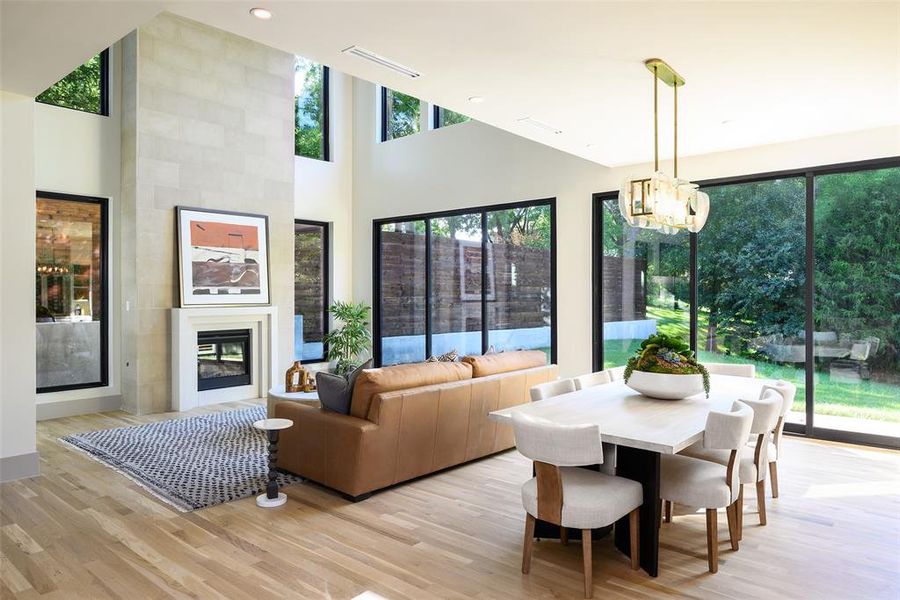 Furnished interior view inside a new home in , Dallas (Image 6). Furnished interior view inside a new home in , Dallas (Image 6).