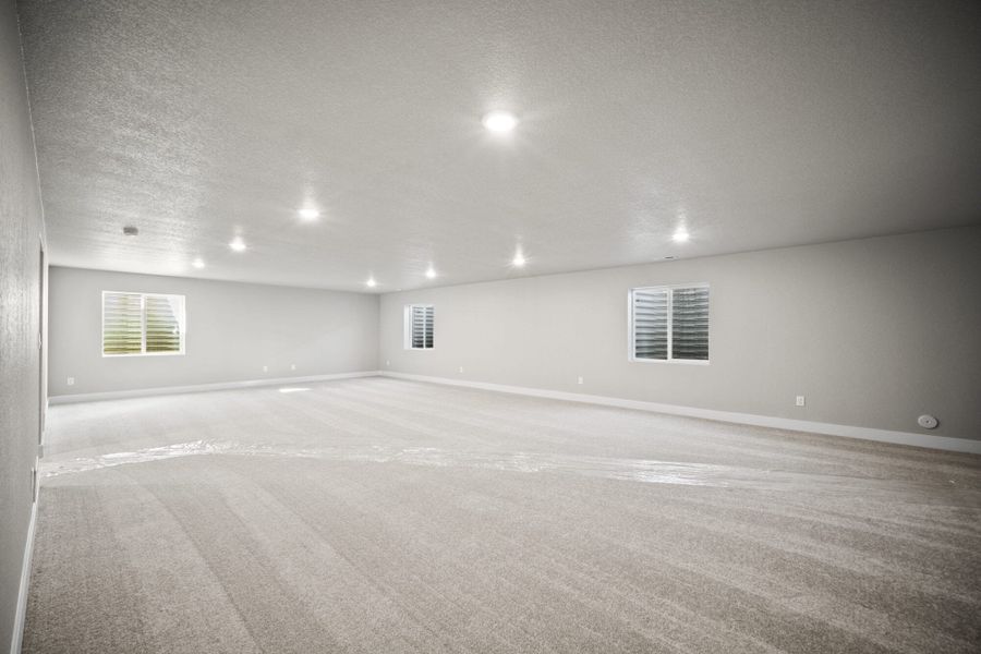 Representative unfurnished interior of a home built from the Lilac by View Homes in Aspen Ranch, Fountain (Image 19).