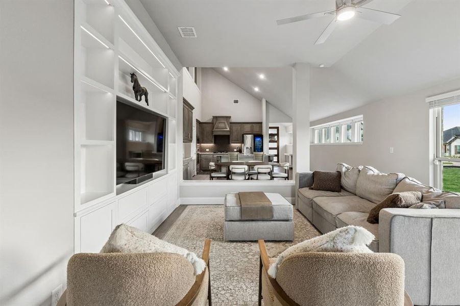 Furnished interior view inside a new home in Devonshire, Forney (Image 16). Furnished interior view inside a new home in Devonshire, Forney (Image 16).