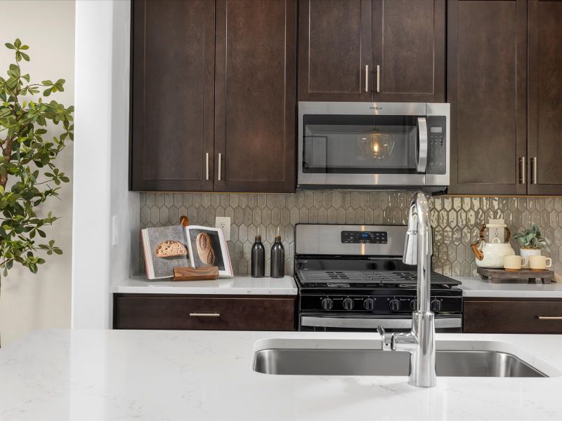 Close-up of interior finishes inside a home in Summerstone II, Marana (Image 13).