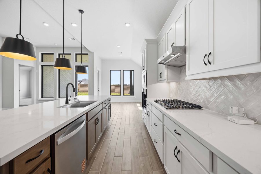 Furnished interior view inside a new home in Austin Point, Richmond (Image 5).