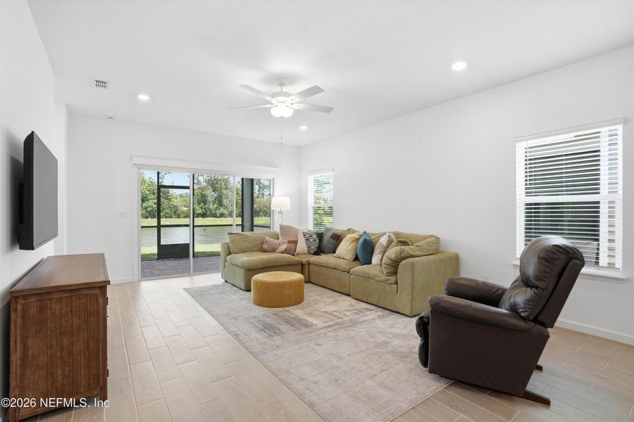 Furnished interior view inside a new home in , Jacksonville (Image 7).
