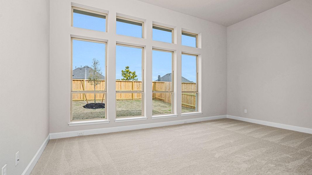 Spacious, unfurnished interior of a new home in Meridiana, Manvel (Image 10).