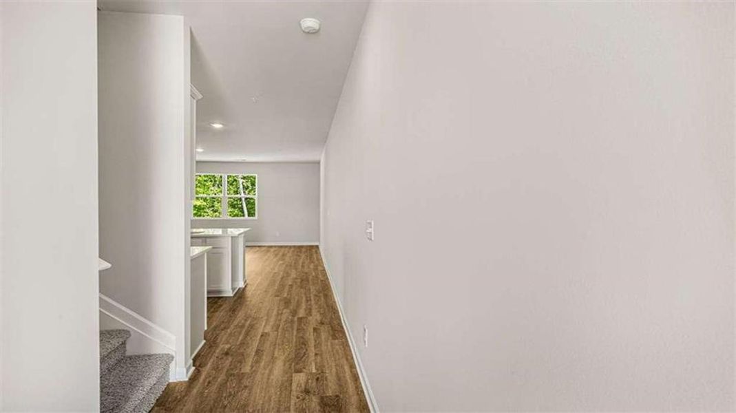 Spacious, unfurnished interior of a new home in Echo Glen, Stockbridge (Image 19). Spacious, unfurnished interior of a new home in Echo Glen, Stockbridge (Image 19).