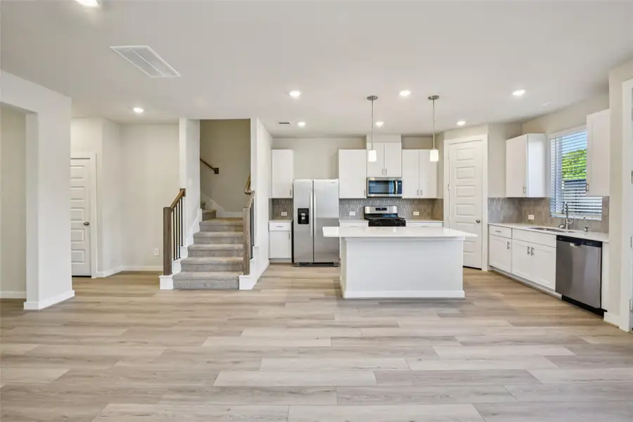 Furnished interior view inside a new home in Parkway Commons - City Series, Missouri City (Image 11).