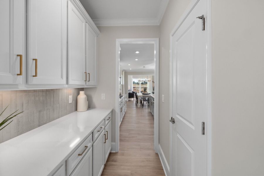 Representative furnished interior of a home built from the Continental by Pulte Homes in Saunders Farm, Fuquay Varina (Image 19).