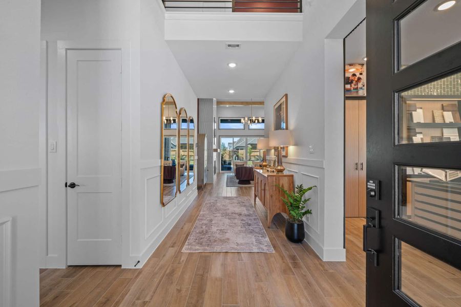 Representative furnished interior of a home built from the Rivercrest – 60s & 65s Lot by Chesmar Homes in Riceland, Mont Belvieu (Image 5).