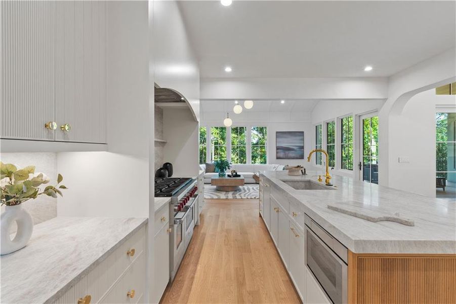 Furnished interior view inside a new home in , Alpharetta (Image 17).