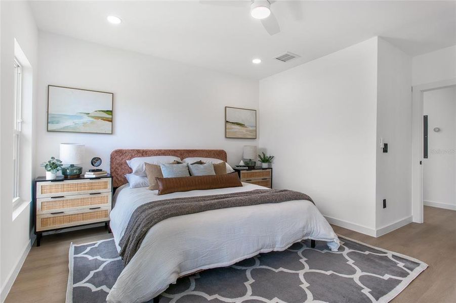 Furnished interior view inside a new home in , St. Petersburg (Image 16).