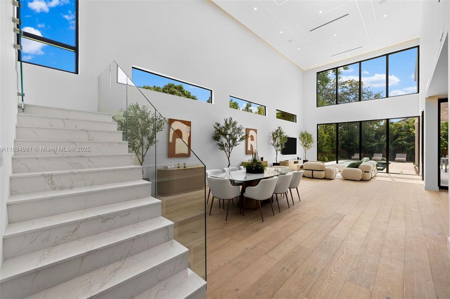 Furnished interior view inside a new home in , Miami (Image 31). Furnished interior view inside a new home in , Miami (Image 31).