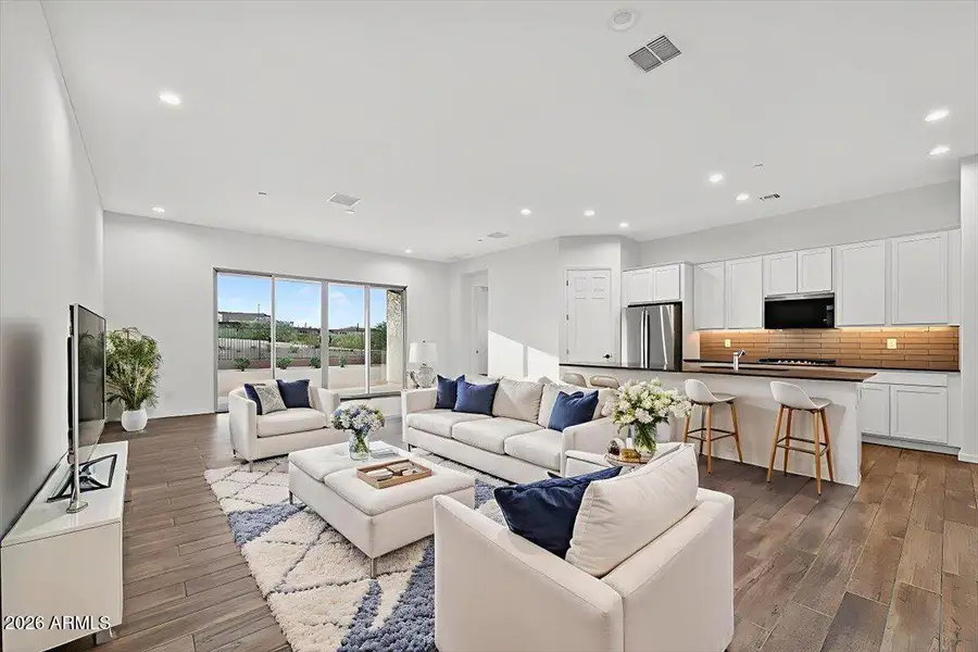 Great room staged Great room staged