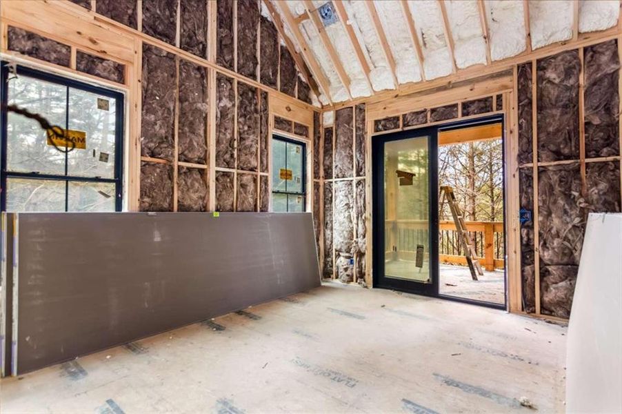 In-progress construction of a new home in , Ellijay, GA (Image 16). In-progress construction of a new home in , Ellijay, GA (Image 16).