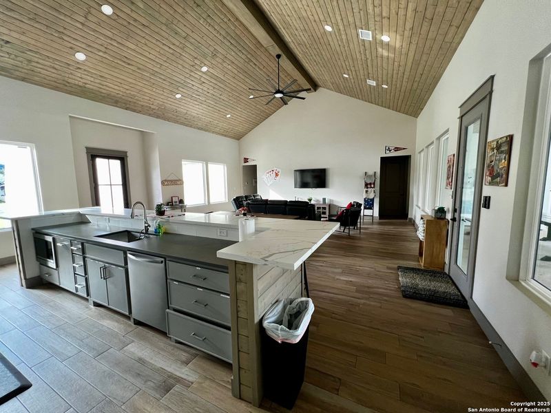 Furnished interior view inside a new home in , Concan (Image 7).