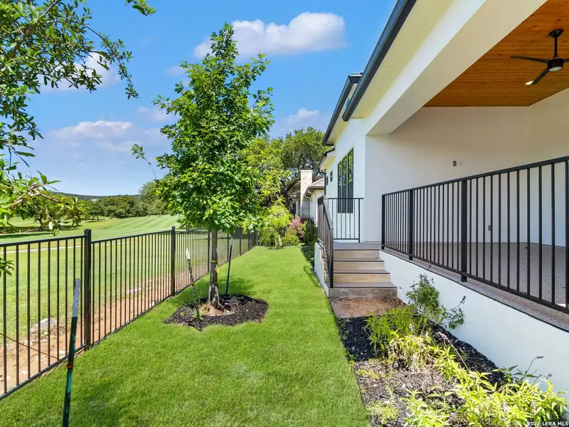 Exterior details and patio area of a home in , San Antonio (Image 29).