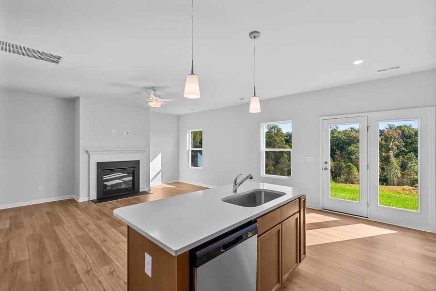 Furnished interior view inside a new home in Bell West, Kernersville (Image 14).