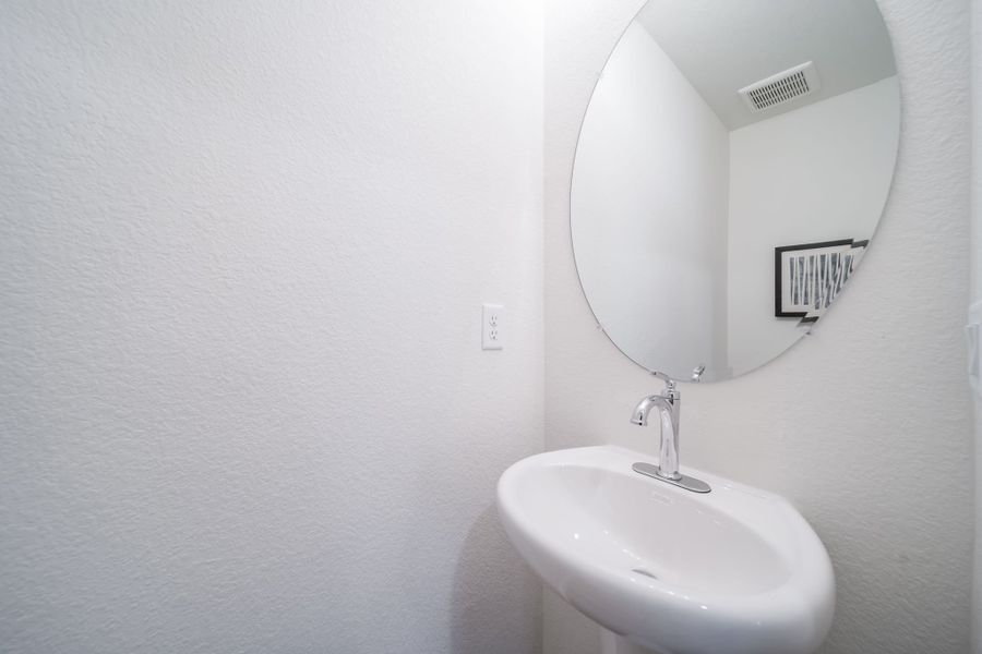 Close-up of interior finishes inside a home in Reunion, Commerce City (Image 17).