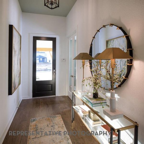 Furnished interior view inside a new home in Sonoma Verde, McLendon-Chisholm (Image 30).