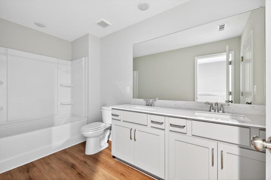 Furnished interior view inside a new home in , Sugar Hill (Image 10).