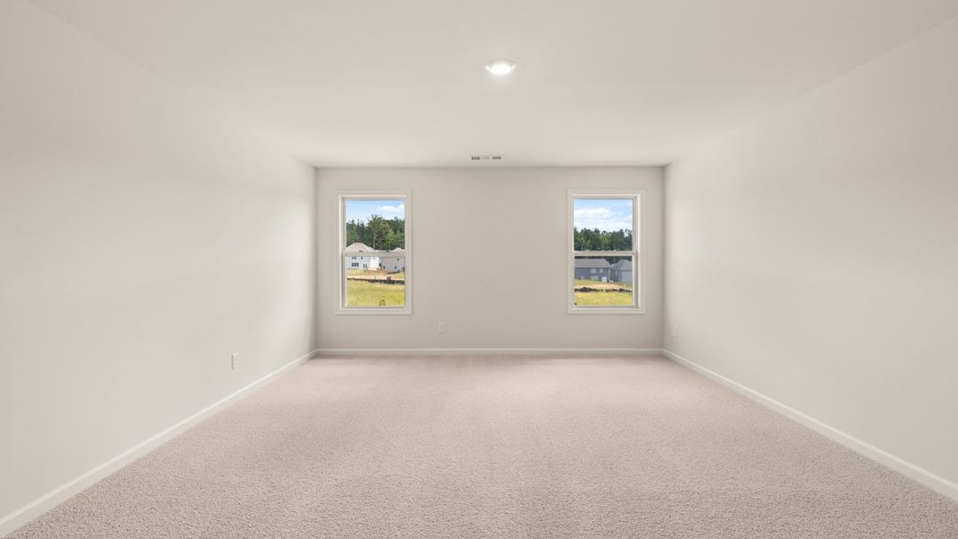 Representative unfurnished interior of a home built from the Lynnbrook by D.R. Horton in Hamptons at Riverwood East, Dallas (Image 24).