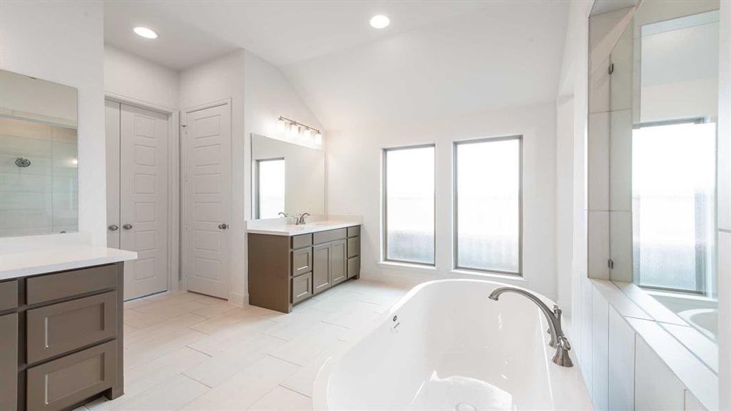 Furnished interior view inside a new home in Cambridge Crossing 50', Celina (Image 12).