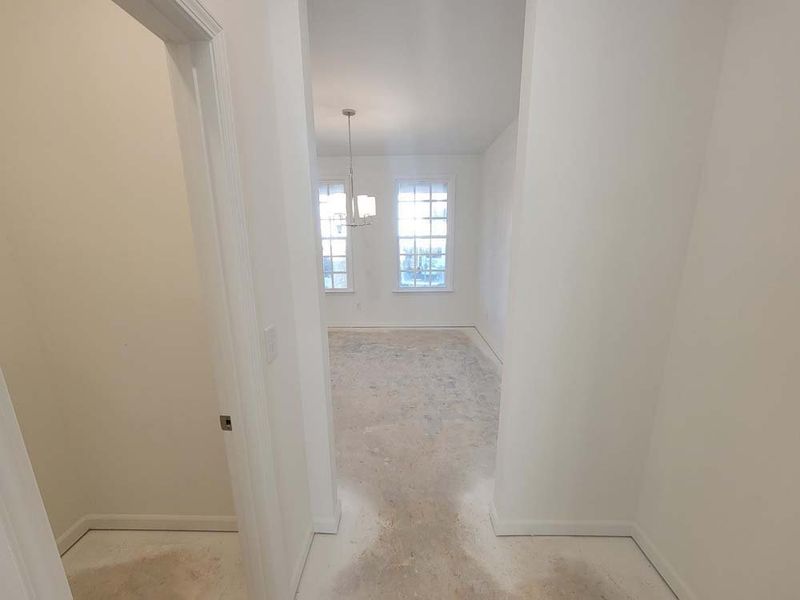 Walk-in Pantry Closet Construction Progress