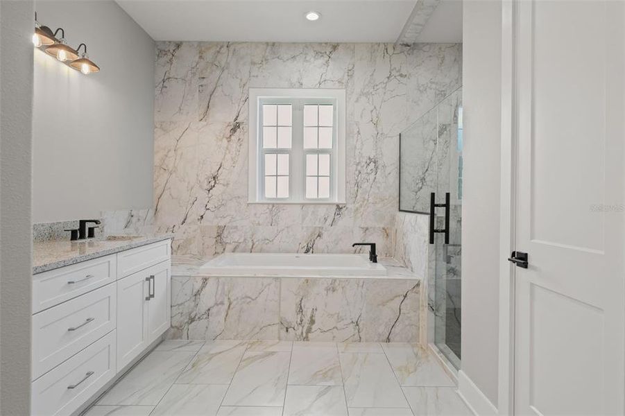 Furnished interior view inside a new home in , Brooksville (Image 9).