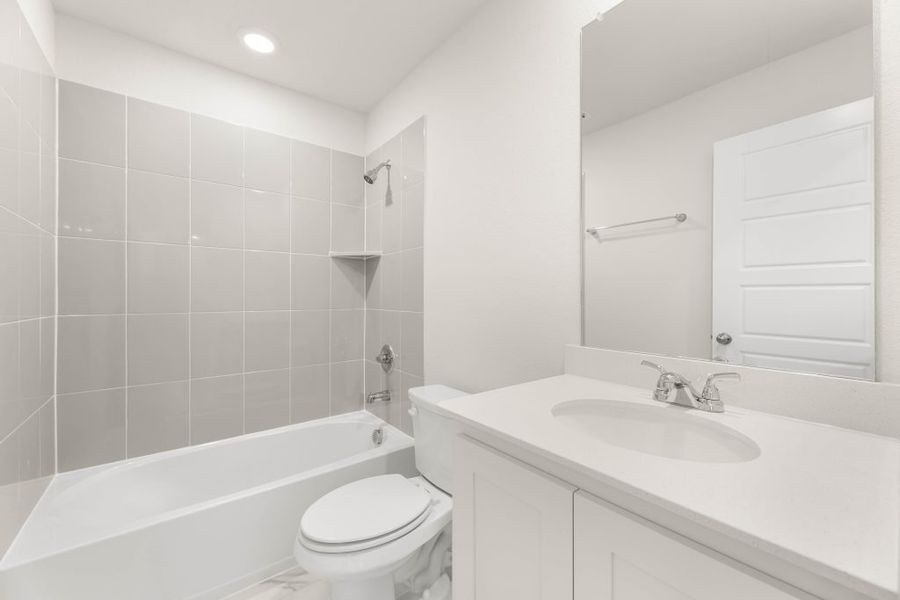 Representative exterior photo of a completed home built from the Caddo by Impression Homes in Timber Ridge, Corinth, TX (Image 24). Representative exterior photo of a completed home built from the Caddo by Impression Homes in Timber Ridge, Corinth, TX (Image 24).