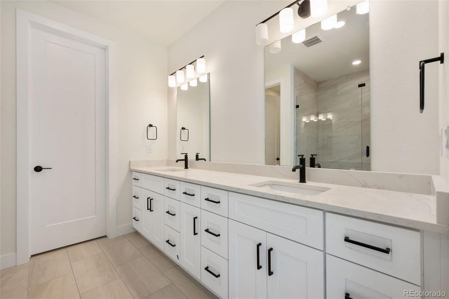 Furnished interior view inside a new home in Festival at RainDance, Windsor (Image 7).