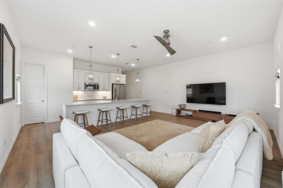 Furnished interior view inside a new home in , Mansfield (Image 8).