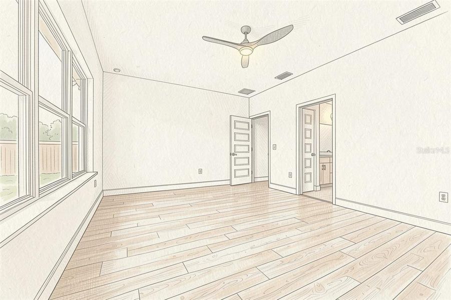 Spacious, unfurnished interior of a new home in , Newberry (Image 27).