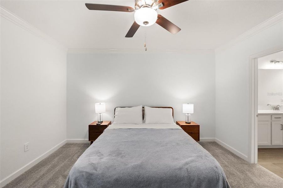 Furnished interior view inside a new home in Southshore Bay Active Adult, Wimauma (Image 13).