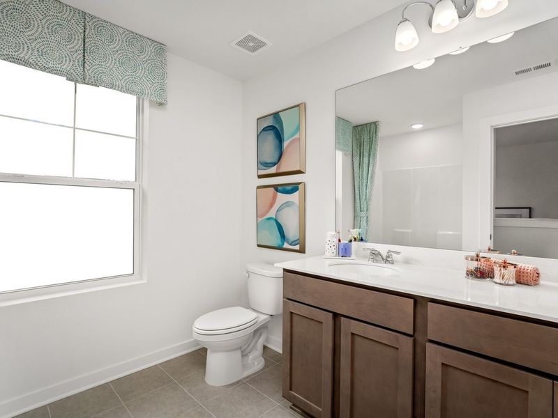 Furnished interior view inside a new home in Sage Farms, White House (Image 27).