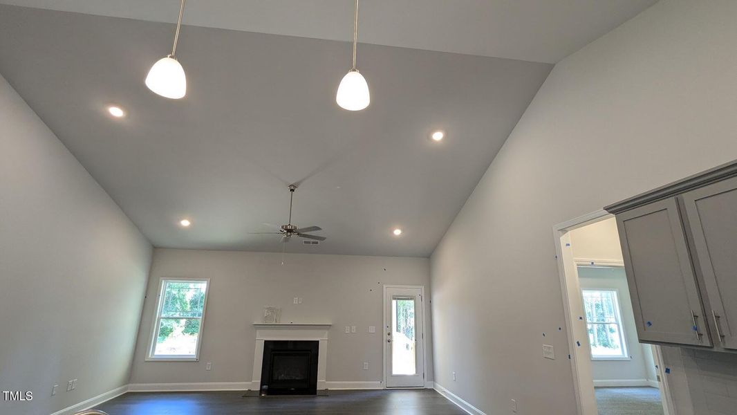 vaulted ceilings