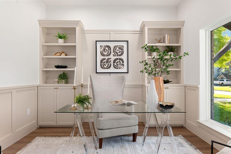 Furnished interior view inside a new home in , Tomball (Image 40).